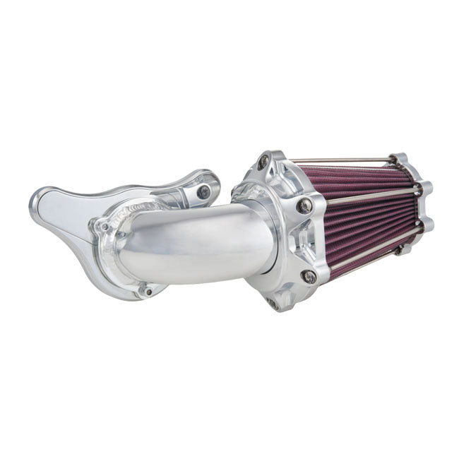 Performance Machine ''FASTair'' Intake, Air Cleaner Kit. Chrome – CV Carburetor: 1993–2006 Big Twin…