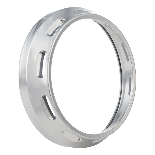 Pm Vision 7" Headlight Bezel, Apex for 83-13 FLHT, FLHX, FLHR, FLHTCU