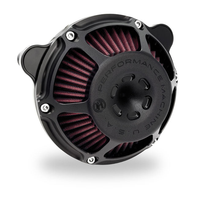 Performance Machine ''Max Hp'' Air Cleaner Kit. Black Ops – 1991–2022 XL Sportster