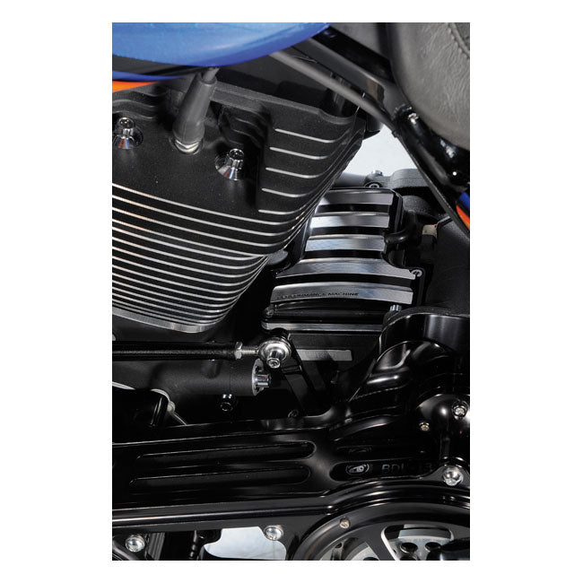 Pm Drive 5-Sp Transm Top Cover for 00-06 Softail; 01-06 Touring