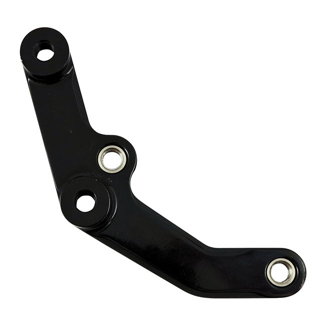 Pm 4 Piston Caliper Bracket Front for 00-14 Softail (Excl. FXSTS); 00-17 Dyna; 00-07 Touring; 00-13 XL; 02-05 V-Rod (Excl. Vrscr)