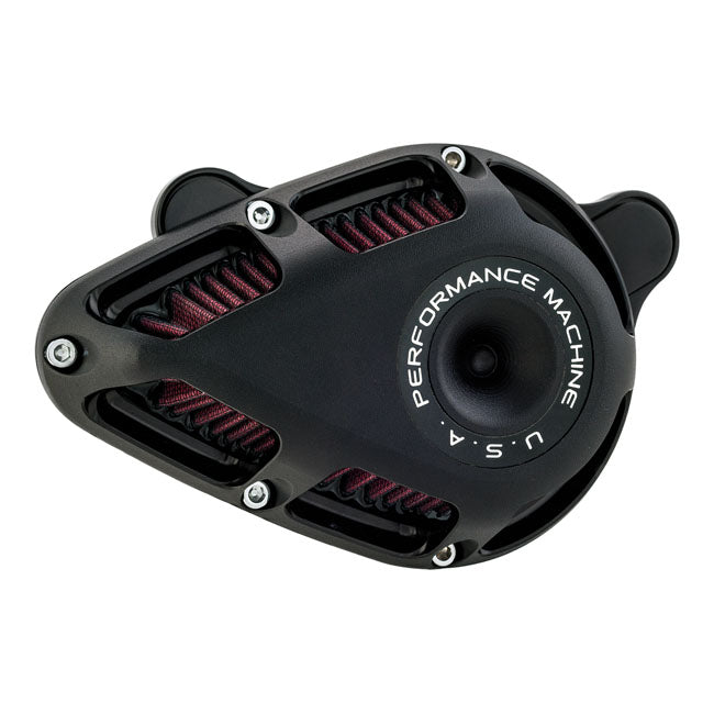 Performance Machine ''Jet'' Air Cleaner Kit. Black Ops – CV Carburetor: 1993–2006 Big Twin…