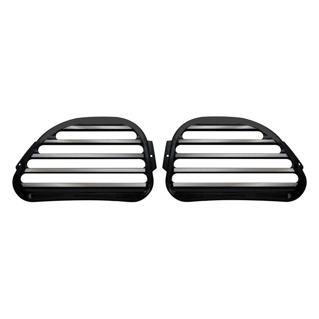 Covington's Alu Speaker Grills for 98-Up Road Glide