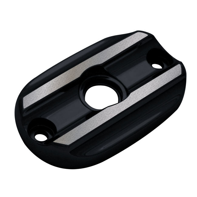 Covington's Alu Master Cylinder Lid for 06-17 Softail; 05-07 Touring