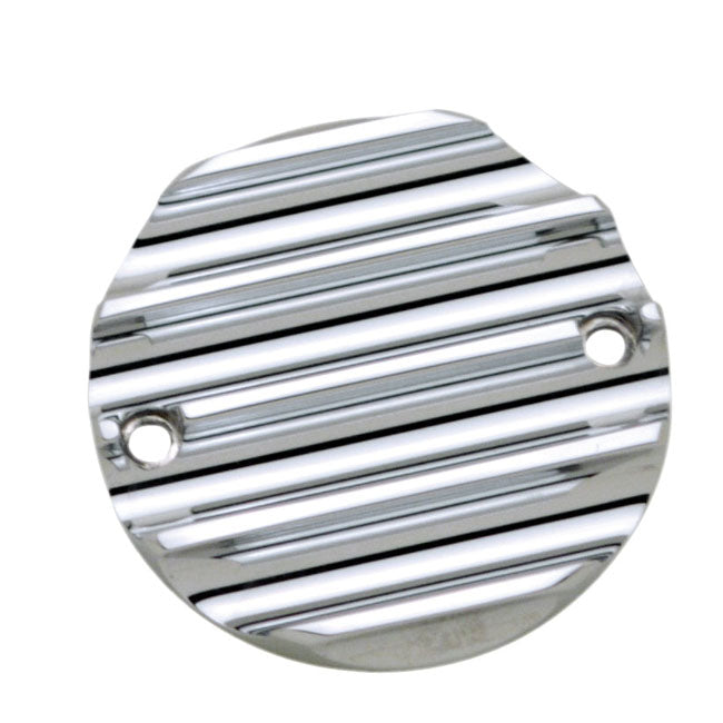Covington's, Point Cover. Finned, Chrome for 70-99Big Twin (Excl. TC); 04-18 XL (Excl. 08-12XR1200)