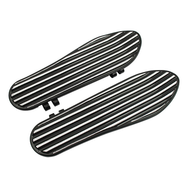 Covington's Finned Floorboards for 86-17FL Softail; 12-16Dyna FLD Switchback; 83-20 Flt/Touring, Trikes