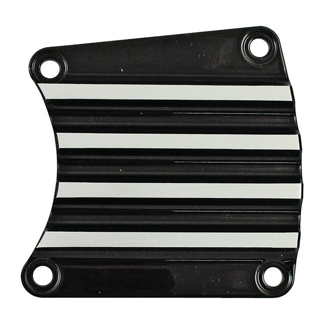 Covington's Inspection Cover, Finned for 85-06 Flt; 85-94 FXR  With Forward Controls Only