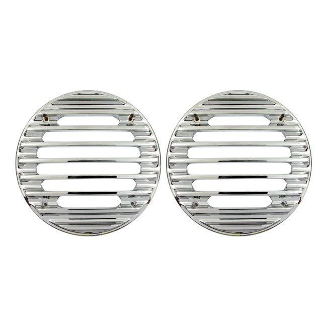 Covington's Alu Speaker Grills for 96-13 FLHT, FLHTC; 06-13 FLHX & Trikes