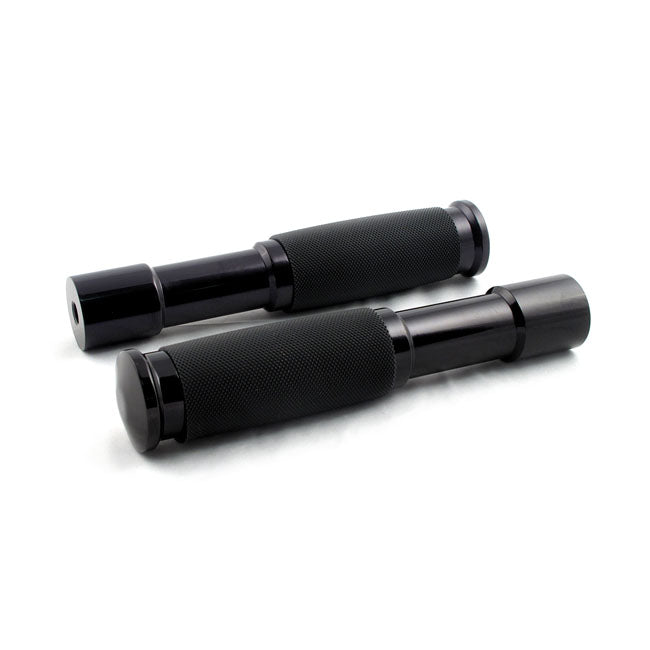 Avon Grips Avon Rigid Highway Pegs Custom Contour, Black Anodized – Rigid Custom Mount