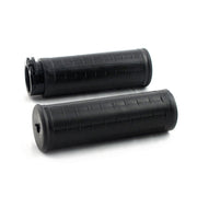 Avon Grips Avon Old School Waffle Grips, Black – 1996–2022 H-D with Dual Throttle Cables