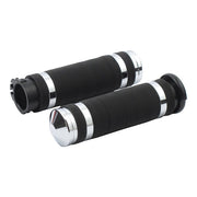 Avon Grips Avon Super Sport Air-SS Grips, Chrome – 1996–2022 H-D with Dual Throttle Cables