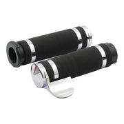 Avon Grips Avon Super Sport Air-SS Grips, Chrome – 1996–2022 H-D with Dual Throttle Cables