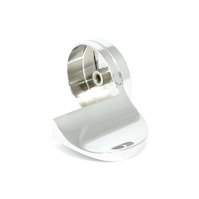 Avon Grips Avon Throttle Assist End Cap Air Cushion, Chrome – 1996–2022 H-D with Dual Throttle Cables