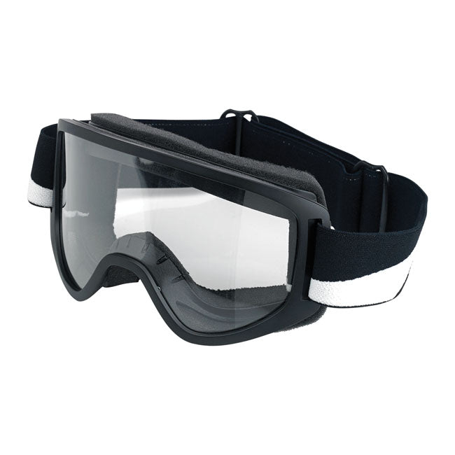 Biltwell Moto 2.0 Bolts Goggles Black – Most Open Face Helmets and Full Face…