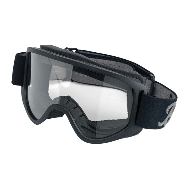 Biltwell Moto 2.0 Script Goggles Black – Most Open Face Helmets and Full Face…