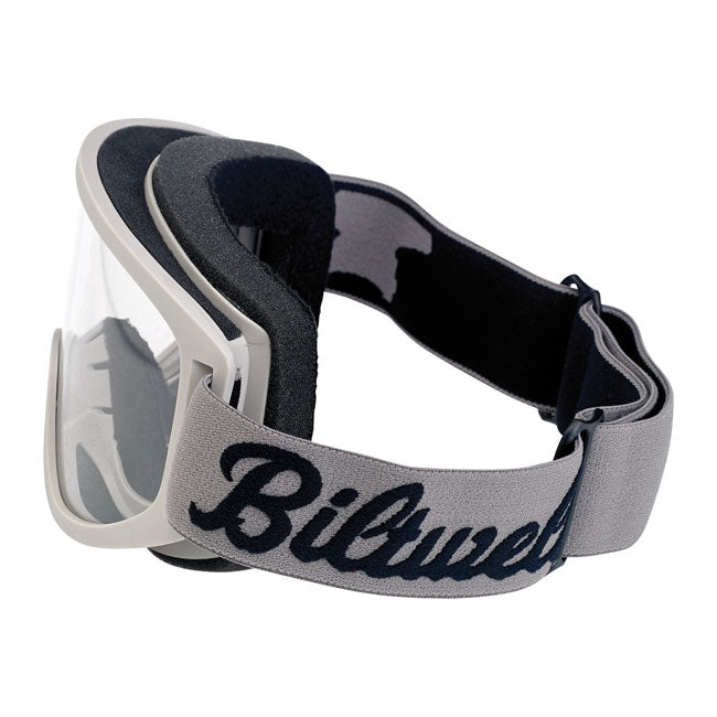 Biltwell Moto 2.0 Script Goggles Titanium – Most Open Face Helmets and Full Face…