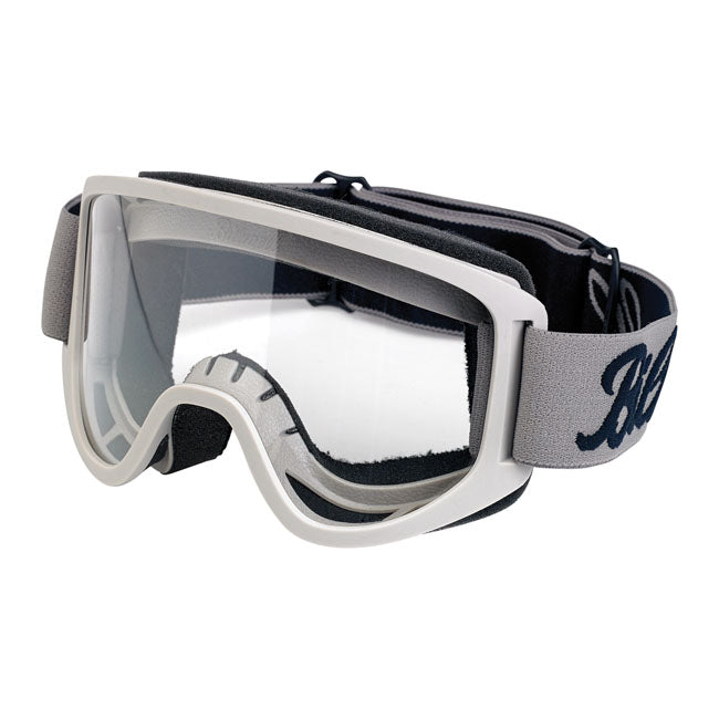Biltwell Moto 2.0 Script Goggles Titanium – Most Open Face Helmets and Full Face…