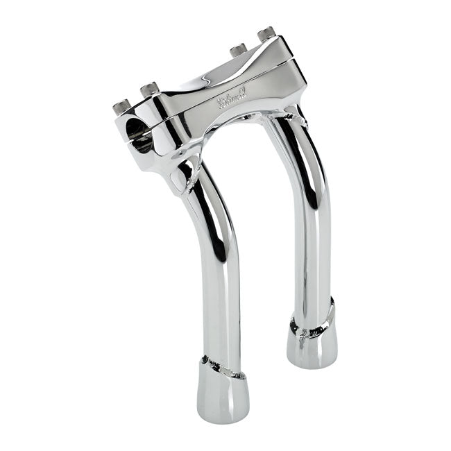 Biltwell Murdock Pullback Risers 8" Chrome