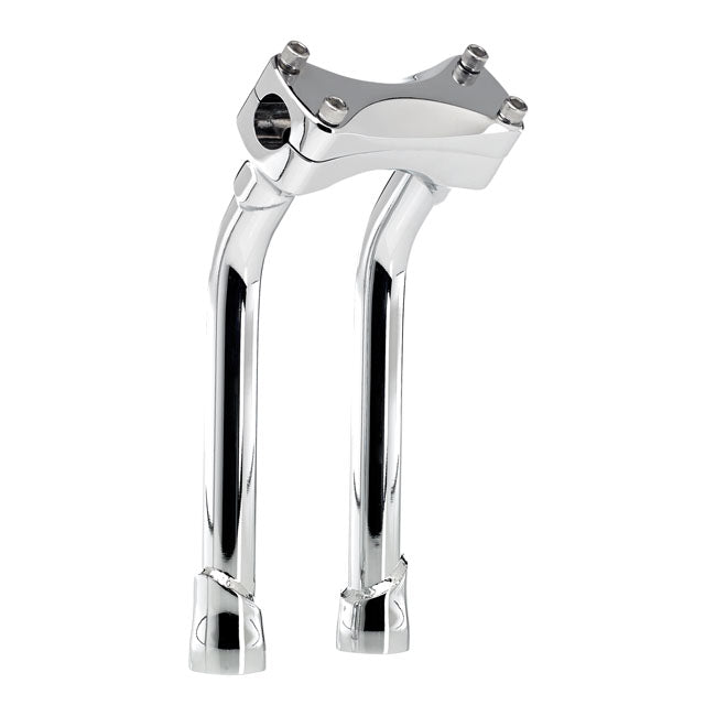 Biltwell Murdock Pullback Risers 10" Chrome