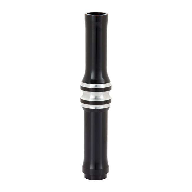 Arlen Ness TC 10-Gauge Pushrod Cover Set. Black – 1999–2017 Twin Cam