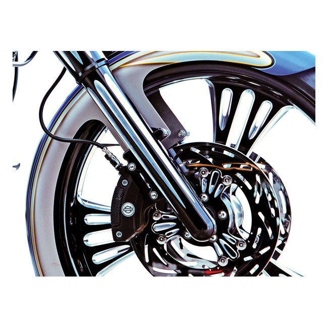 Arlen Ness Hot Legs Dual Disc Deep Cut, Black – 2008–2013 FLT/Touring