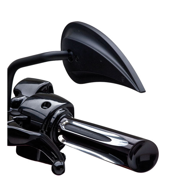 Arlen Ness Billet Deep Cut Comfort Grips. Black – 1974–2022 H-D with Single or Dual…
