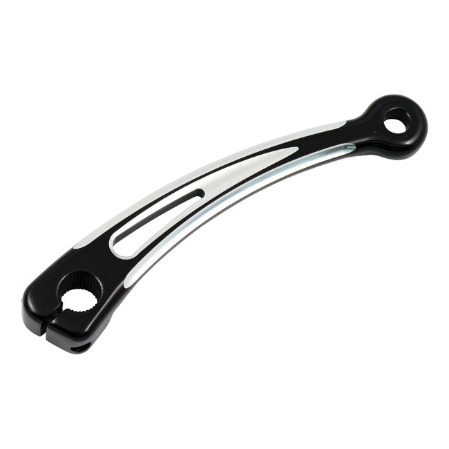 Arlen Ness Inner Shift Lever. Deep Cut. Black – 1997–2016 FLT/Touring