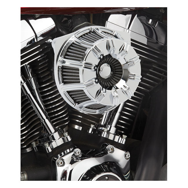 Arlen Ness Inverted Air Cleaner Kit ''10-Gauge''. Chrome – 2016–2017 Softail; 2011–2017 CVO…