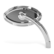 Arlen Ness Beveled Cats Eye Mirror Chrome