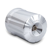 Arlen Ness Reusable Billet Oil Filter Kit. Deep Cut. Chrome – Most H-D with Screw-on Oil Filter