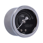 Arlen Ness 1-1/2" Oil Pressure Gauge. Gray