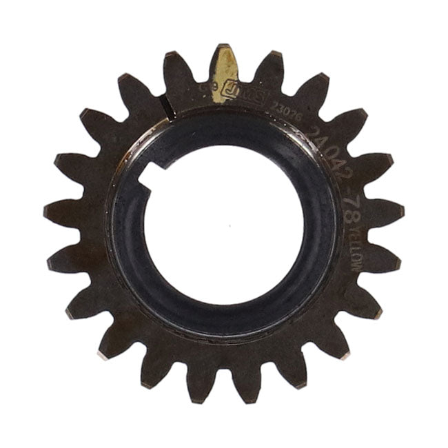 Jims Pinion Gear L77-89. Yellow – L1977–1989 Big Twin