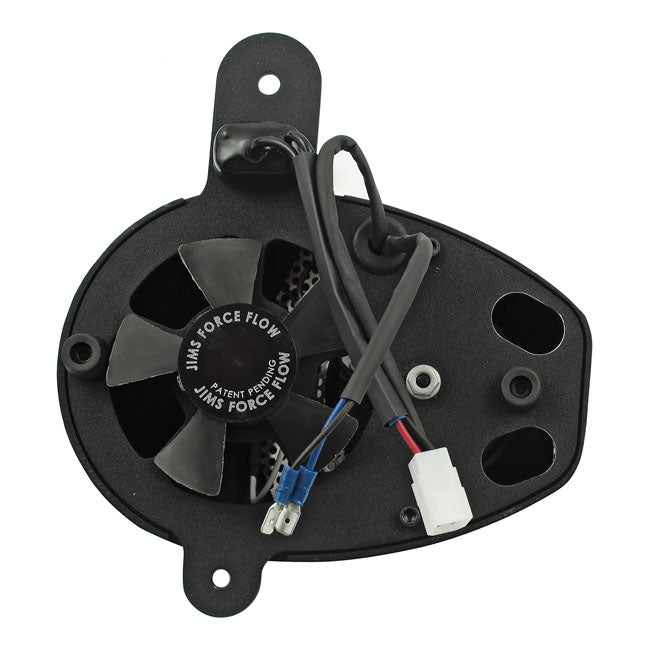 Jims Forceflow Cylinder Head Cooler. Black – 1999–2017 Twin Cam; Custom Applications