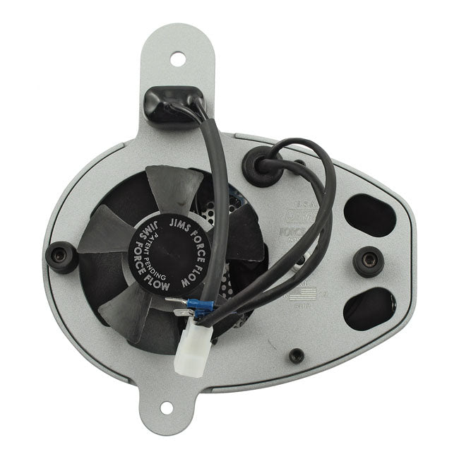Jims Forceflow Cylinder Head Cooler. Silver – 1999–2017 Twin Cam; Custom Applications