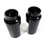 Cult-Werk 2-Piece Lower Fork Tube Cover Kit, Gloss Black – 2002–2006 V-Rod