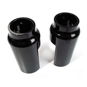 Cult-Werk 2-Piece Lower Fork Tube Cover Kit, Gloss Black – 2007–2011 V-Rod; NIGHT ROD; NIGHT ROD…