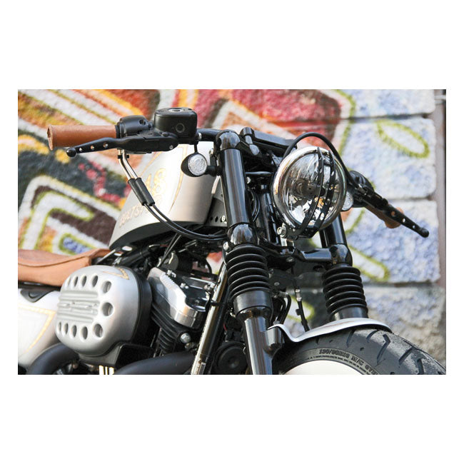 Cult-Werk 4-Piece Fork Tube Cover Kit, Gloss Black – 2010–2015 XL1200X; 2011–2017 XL1200C