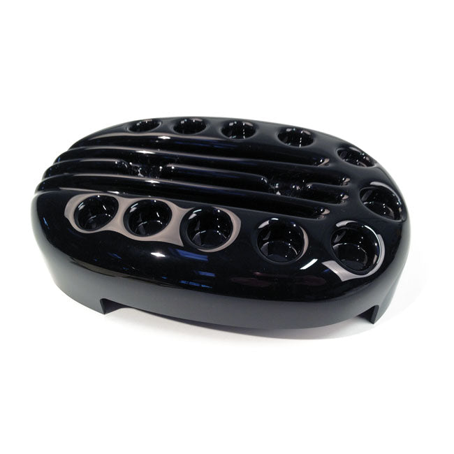 Cult-Werk Air Cleaner Cover. Slotted – 2004–2020 XL Sportster with Stock Oval…