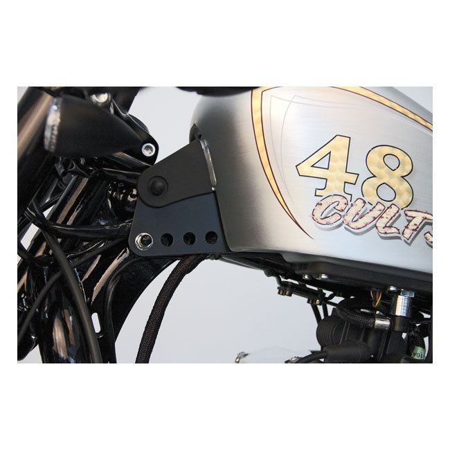 Cult-Werk Gas Tank Lift Kit. Gloss Black – 2004–2022 XL Sportster