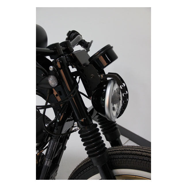 Cult-Werk 4-Piece Fork Tube Cover Kit, Gloss Black – 2004–2022 XL Sportster
