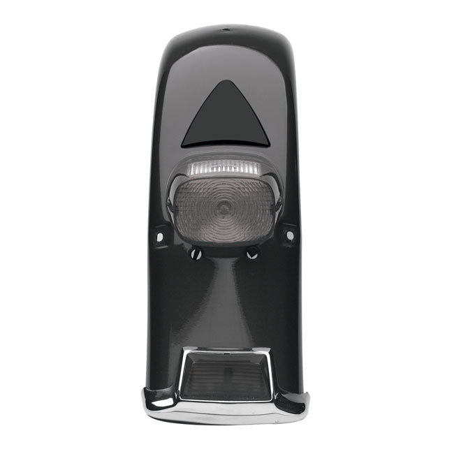 Cycle Visions Pyramid Cover Black – All H-D with 3-Point Mounted License…
