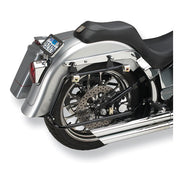 Cycle Visions Bagger Tail Bag Mount Kit Black – 1984–2007 FLST