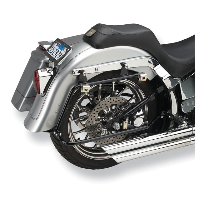 Cycle Visions Bagger Tail Bag Mount Kit Black – 1984–2007 FLST