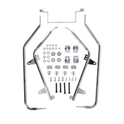 Cycle Visions Bagger Tail Bag Mount Kit Chrome – 2007–2017 Softail Fat Boy with 200 Tire…