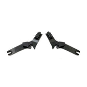 Cycle Visions Detachable Sissy Bar Side Plates. Black – 2009–2025 FLT/Touring with Correct…