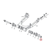 Gardner-Westcott 7/16-20 Nyloc Lock Nut. Stainless