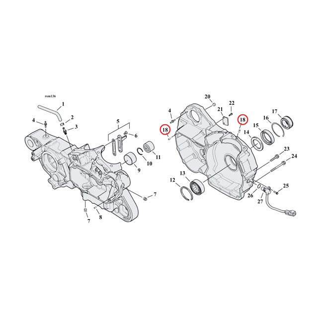 Jims Dowel Pin. Case to Case & Case to Cylinder – Cylinder to Case: 1984–1999 Big Twin.…