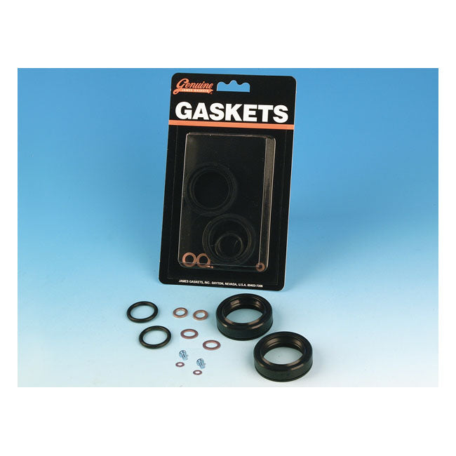 James Gaskets Fork Seal Rebuild Kit. 35 Mm Fork Tubes – 1975–1983 XL Sportster; 1976–1983 FX.…