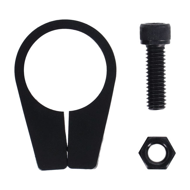 Jagg Universal Oil Cooler Clamp. 1-3/8", Black