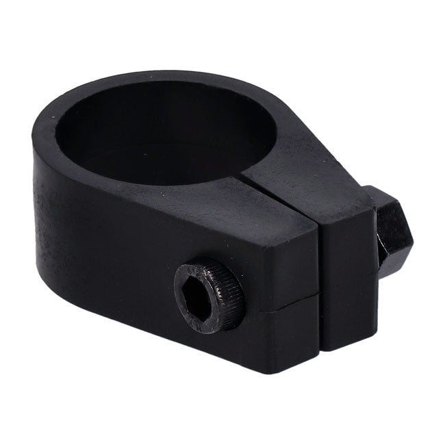 Jagg Universal Oil Cooler Clamp. 1-1/4", Black